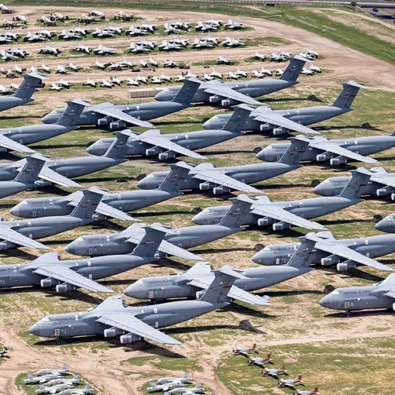 Photo of Military Boneyard